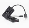 Reagle Externe USB Soundkarte Adapter USB auf 3,5mm Klinke Produktbild-Vorschau 6