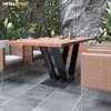 MetaloPro V-Frame Tischgestell, Stabile Metall Tischbeine Produktbild-Vorschau 3