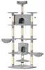 PAWHUT kattenboom met krabpaal en rustplaats D30-023V01 - Productafbeelding-voorbeeld 3