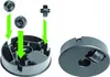Mobile Plattform Rund anthrazit 39 cm Produktbild-Vorschau 8