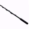 A black antenna rod with a spiral design against a white background. Produktbild-Vorschau