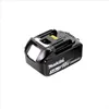 A black Makita 18V lithium-ion battery pack is shown against a white background. Produktbild-Vorschau