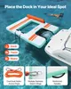 VEVOR Aufblasbares Schwimmdock, 2,44 x 1,83 m, Produktbild-Vorschau 4
