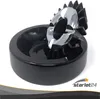 Starlet24® Windaschenbecher SCHWARZ Gluttöter rund flach - Produktbild-Vorschau 5