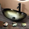 uluomis Waschbecken Glas Aufsatzwaschbecken Waschschale Produktbild-Vorschau 10