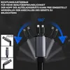 100W Auto Ladegerät mit Display, USB & Type-C, ausziehbares Produktbild-Vorschau 2