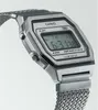 Casio Vintage Klassiker Digitaluhr Mesh Band Edelstahl Produktbild-Vorschau 22