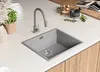 PRIMAGRAN Spülbecken Grau 56x47cm, Granitspüle 1 Becken + Produktbild-Vorschau 3