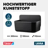 tesa Lavaa Duschkorb S mattschwarz 3kg Produktbild-Vorschau 4