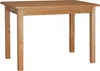 A simple wooden table with four legs on a white background. Anteprima dell’immagine prodotto