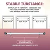 Create for you® - Klimmzugstange, für Türrahmen, mit Haken, Produktbild-Vorschau 3