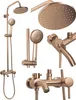 Duschset Rea Luis  Brush Copper Produktbild-Vorschau 1