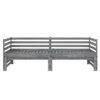 vidaXL Rozkládací denní postel Grey Solid Pine 2x(90x200) Náhled obrázku produktu 7
