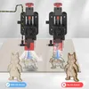 Comparison of laser engraving with and without air assist. Náhled obrázku produktu