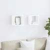 vidaXL Étagères cubes 2 pcs. Blanc 26x15x26 cm Voir les images du produit 3