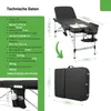 Habys Adele 3 Zonen Aluminium Massageliege | Massageliege Produktbild-Vorschau 6