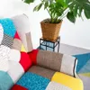 Modernes Design liegend Patchwork Bergère Sessel Throne Produktbild-Vorschau 5