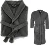 heimtexland ® Super Soft Bademantel Teddy Fleece Produktbild-Vorschau 1