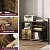 WOLTU Aktenschrank, Rollcontainer mit Schublade&offenen Produktbild-Vorschau 7