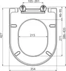 Alcadrain A674S WC-Sitz SOFTCLOSE, Duroplast Produktbild-Vorschau 2