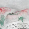 Gardine ASTEJA weiß rosa 30x150 cm  Kräuselband Produktbild-Vorschau 4