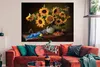 MuchoWow® Poster Sonnenblumen - Malerei - Stilleben - Produktbild-Vorschau 2
