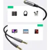 UGREEN AUX Splitter Kabel 3,5 mm - Schwarz für Mikrofon und Produktbild-Vorschau 4