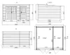 WOODTEX Naturbelassen Gartenhaus Blockbohlenhaus Aster 2 B Produktbild-Vorschau 5