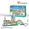 Cubic Fun CUBICFUN 3D puzzle City line Bavaria Produktbild-Vorschau 1