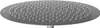 Mexen Slim soffione doccia 30 cm, grafite - 79230-66 Anteprima dell’immagine prodotto 2