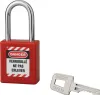 Cadenas de consignation 40mm, anse acier 38mm, Rouge, Voir les images du produit 1