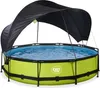 EXIT Lime Rahmenpool ø360, Aufstellpool, mit Filterpumpe & Produktbild-Vorschau 2