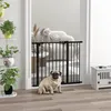 Bramka schodowa PawHut z przedłużeniem 14 cm, bramka Podgląd zdjęcia produktu 2