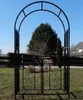 ALEOS. Eleganter XXL Rosenbogen Rankhilfe Pergola mit Tür Produktbild-Vorschau 8