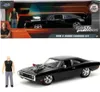 A toy car and figure set from the Fast & Furious franchise, displayed in its packaging and also shown separately. Náhľad obrázku produktu