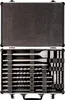 A set of drill bits and chisels in a metal case. Podgląd zdjęcia produktu