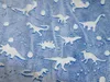 Im Dunkeln leuchtende Decke 150x200 Weiße Fluo-Dinosaurier Produktbild-Vorschau 5