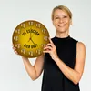 Ist es schon Bier Uhr? Wanduhr aus MDF Produktbild-Vorschau 2
