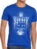 style3 Wibbly Wobbly T-Shirt Herren zeitreise serie polizei Produktbild-Vorschau 1