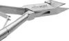 A close-up, detailed view of the cutting head of a pair of nail nippers. Anteprima dell’immagine prodotto