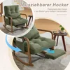 MODFU Schaukelstuhl,Cord-Bezug mit Produktbild-Vorschau 5