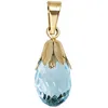 JOBO Anhänger 333 Gold Gelbgold 1 Blautopas Produktbild-Vorschau 4