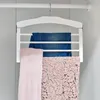 Zeller Mehrfach-Hosenbügel, weiß, Buche 38,5x32x1,2 Produktbild-Vorschau 2