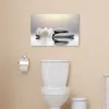 Wanddeko 60x40 cm - BadezimmerRuhige Steine, Leinwand Produktbild-Vorschau 5