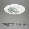 Briloner LED Einbauleuchte rund Weiß IP23 5W Modul 400lm Produktbild-Vorschau 6