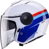 Casco jet Caberg Soho Zephir, bianco/blu/rosso, XL (61/62) Anteprima dell’immagine prodotto 2