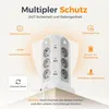 TESSAN 12 Fach Mehrfachsteckdose mit 6 USB(4 USB-A/2 USB-C) Produktbild-Vorschau 7