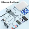 keepdrum USB-Schnell-Ladestation GaN10 10 Anschlüsse Produktbild-Vorschau 3