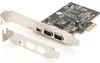 Karta PCI Express DIGITUS, Firewire 1394a (3+1 port) Podgląd zdjęcia produktu 1