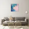 Bilder auf glas - Einteilig - Abstraktion Rosa Blau - Produktbild-Vorschau 7